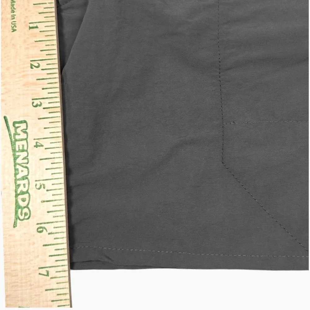 New Patagonia Baggies Longs Shorts Mens XL Forge Grey 7 Inch Inseam Mesh Liner